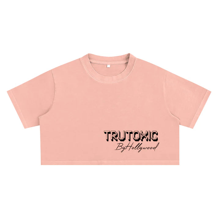 Snow Wash Cropped T